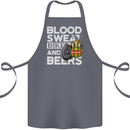 Blood Sweat Bikes & Beer Funny Motorcycle Cotton Apron 100% Organic Steel