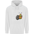 Blood Sweat Bikes & Beer Funny Motorcycle Mens 80% Cotton Hoodie White