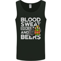 Blood Sweat Bikes & Beer Funny Motorcycle Mens Vest Tank Top Black