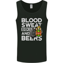 Blood Sweat Bikes & Beer Funny Motorcycle Mens Vest Tank Top Black