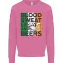 Blood Sweat Rugby and Beers Ireland Funny Mens Sweatshirt Jumper Azalea