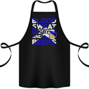 Blood Sweat Rugby and Beers Scotland Funny Cotton Apron 100% Organic Black
