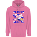 Blood Sweat Rugby and Beers Scotland Funny Mens 80% Cotton Hoodie Azelea