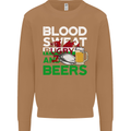 Blood Sweat Rugby and Beers Wales Funny Mens Sweatshirt Jumper Caramel Latte