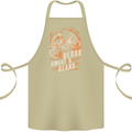 Blood Sweat and Gears Motocross Dirt Bike Cotton Apron 100% Organic Khaki