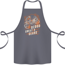 Blood Sweat and Gears Motocross Dirt Bike Cotton Apron 100% Organic Steel