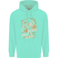 Blood Sweat and Gears Motocross Dirt Bike Mens 80% Cotton Hoodie Peppermint