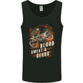 Blood Sweat and Gears Motocross Dirt Bike Mens Vest Tank Top Black