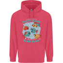 Bloop Bloop Funny Fishing Fisherman Childrens Kids Hoodie Heliconia