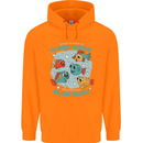 Bloop Bloop Funny Fishing Fisherman Childrens Kids Hoodie Orange