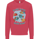 Bloop Bloop Funny Fishing Fisherman Kids Sweatshirt Jumper Heliconia