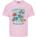 Bloop Bloop Funny Fishing Fisherman Kids T-Shirt Childrens Light Pink