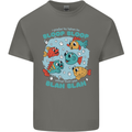 Bloop Bloop Funny Fishing Fisherman Mens Cotton T-Shirt Tee Top Charcoal