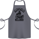 Boats You Can't Buy Hapiness Sailor Sailing Cotton Apron 100% Organic Steel