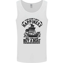 Boats You Can't Buy Hapiness Sailor Sailing Mens Vest Tank Top White