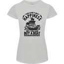 Boats You Can't Buy Hapiness Sailor Sailing Womens Petite Cut T-Shirt Sports Grey