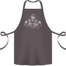Bodybuilder Gym Training Top Bodybuilding Cotton Apron 100% Organic Dark Grey