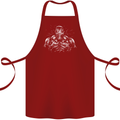 Bodybuilder Gym Training Top Bodybuilding Cotton Apron 100% Organic Maroon