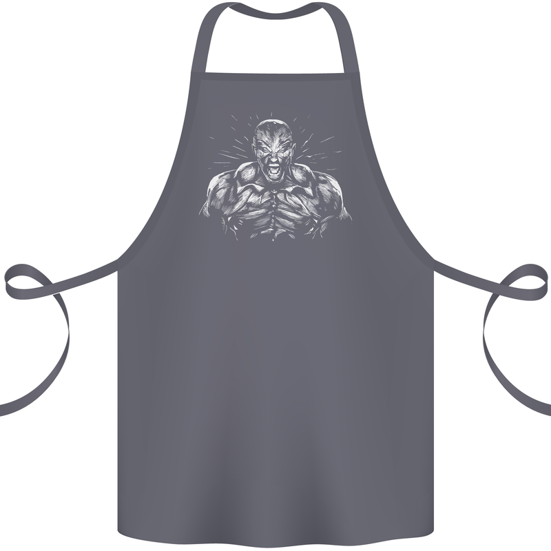 Bodybuilder Gym Training Top Bodybuilding Cotton Apron 100% Organic Steel