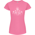 Bodybuilder Gym Training Top Bodybuilding Womens Petite Cut T-Shirt Azalea