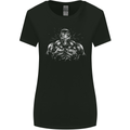 Bodybuilder Gym Training Top Bodybuilding Womens Wider Cut T-Shirt Black