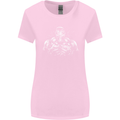 Bodybuilder Gym Training Top Bodybuilding Womens Wider Cut T-Shirt Light Pink