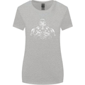 Bodybuilder Gym Training Top Bodybuilding Womens Wider Cut T-Shirt Sports Grey
