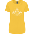 Bodybuilder Gym Training Top Bodybuilding Womens Wider Cut T-Shirt Yellow