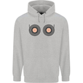 Boob Decks DJ DJing Funny Turntable Vinyl Childrens Kids Hoodie Sports Grey