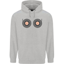 Boob Decks DJ DJing Funny Turntable Vinyl Childrens Kids Hoodie Sports Grey