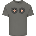Boob Decks DJ DJing Funny Turntable Vinyl Kids T-Shirt Childrens Charcoal