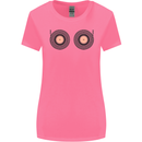 Boob Decks DJ DJing Funny Turntable Vinyl Womens Wider Cut T-Shirt Azalea