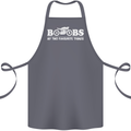 Boobs & Bikes Funny Biker Motorcycle Cotton Apron 100% Organic Steel
