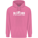 Boobs & Bikes Funny Biker Motorcycle Mens 80% Cotton Hoodie Azelea