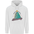 Books Only Christmas Tree Funny Bookworm Childrens Kids Hoodie White
