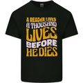 Bookworm Reading a Reader Dies Funny Kids T-Shirt Childrens Black