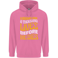 Bookworm Reading a Reader Dies Funny Mens 80% Cotton Hoodie Azelea