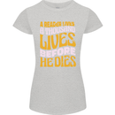 Bookworm Reading a Reader Dies Funny Womens Petite Cut T-Shirt Sports Grey