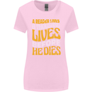 Bookworm Reading a Reader Dies Funny Womens Wider Cut T-Shirt Light Pink