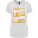 Bookworm Reading a Reader Dies Funny Womens Wider Cut T-Shirt White
