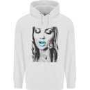 Boom Lolly Pop Chick Mens 80% Cotton Hoodie White
