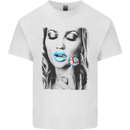 Boom Lolly Pop Chick Mens Cotton T-Shirt Tee Top White