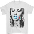Boom Lolly Pop Chick Mens T-Shirt Cotton Gildan White