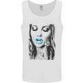 Boom Lolly Pop Chick Mens Vest Tank Top White
