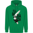 Boomerang Funny Childrens Kids Hoodie Irish Green