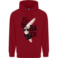 Boomerang Funny Childrens Kids Hoodie Red