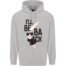 Boomerang Funny Childrens Kids Hoodie Sports Grey