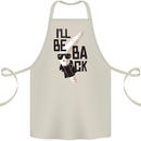 Boomerang Funny Cotton Apron 100% Organic Natural