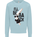 Boomerang Funny Kids Sweatshirt Jumper Light Blue