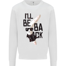 Boomerang Funny Kids Sweatshirt Jumper White